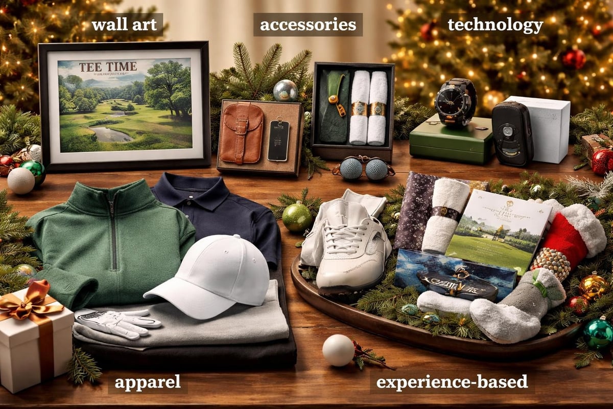 Golf gift categories