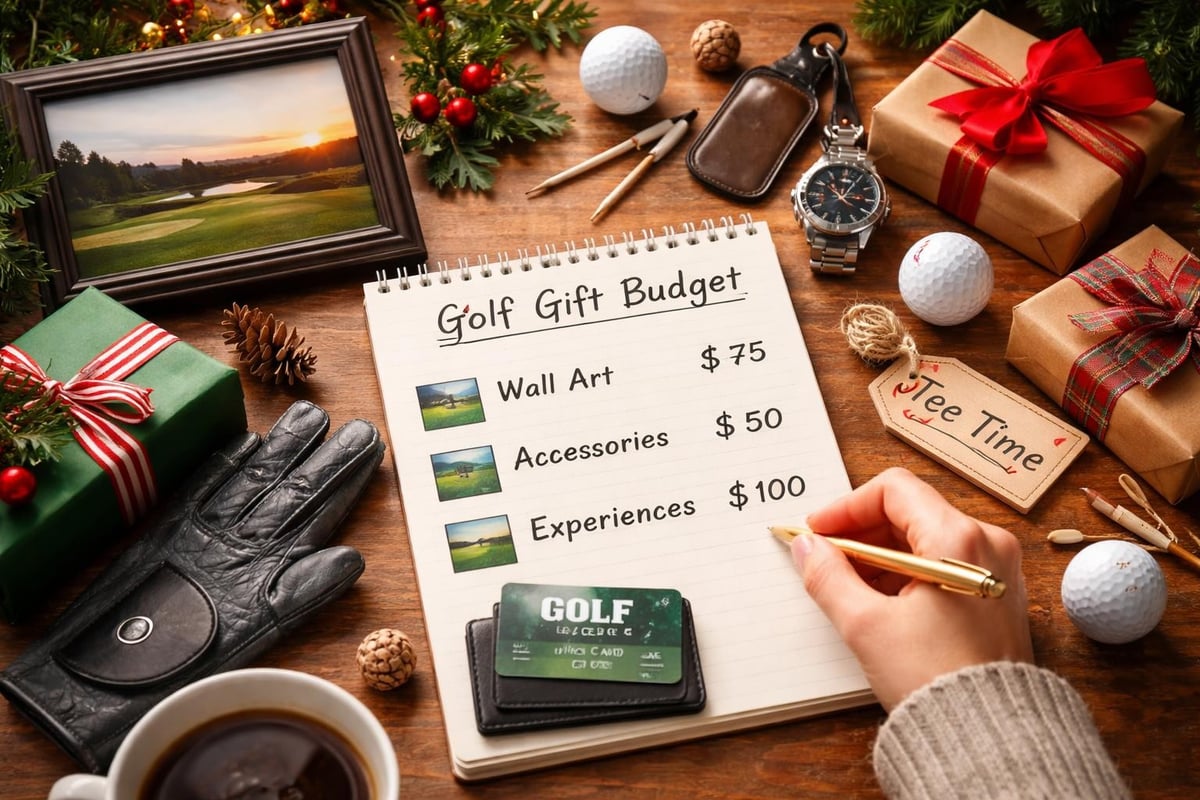 Golf gift budgeting