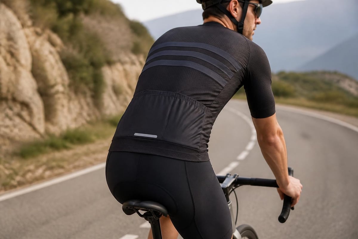 Cycling jersey technical features