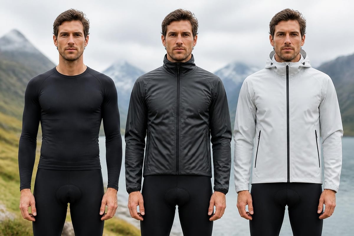 Cycling kit layering system