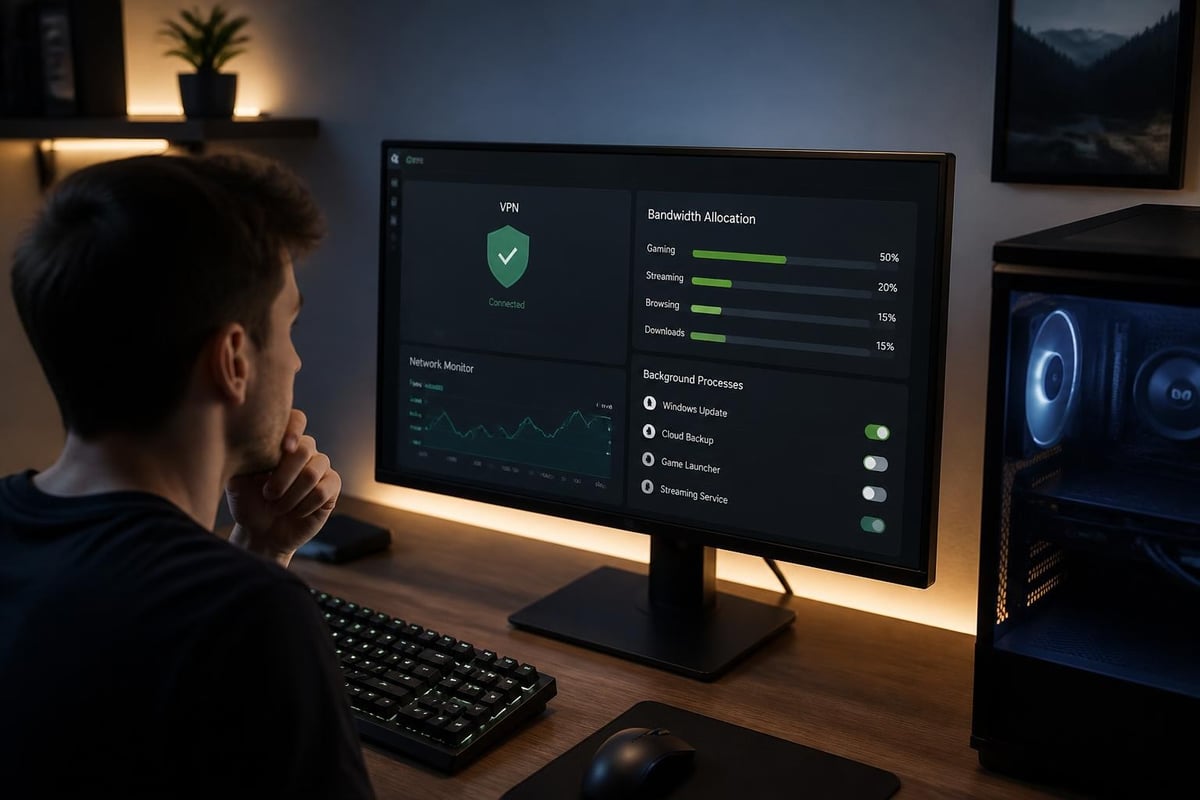 Gaming network optimization
