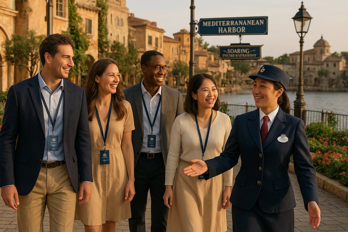 What is the Disney VIP tours? one woman guide two family at DIsney land