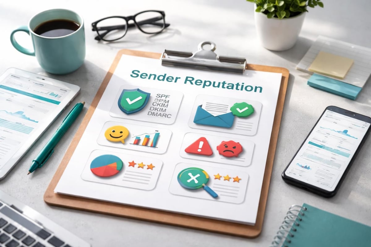 Email deliverability factors