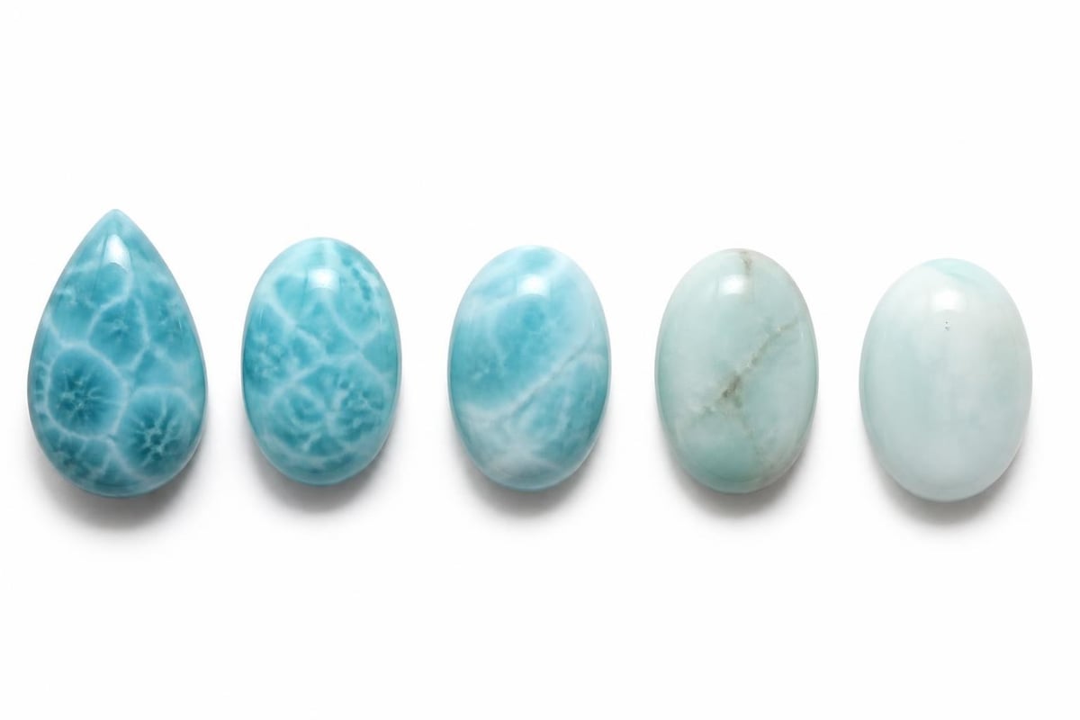 Larimar quality grading