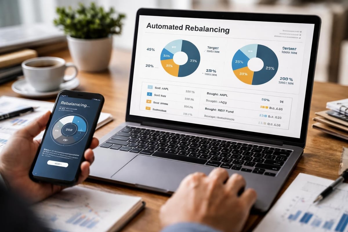 Robo advisor portfolio rebalancing
