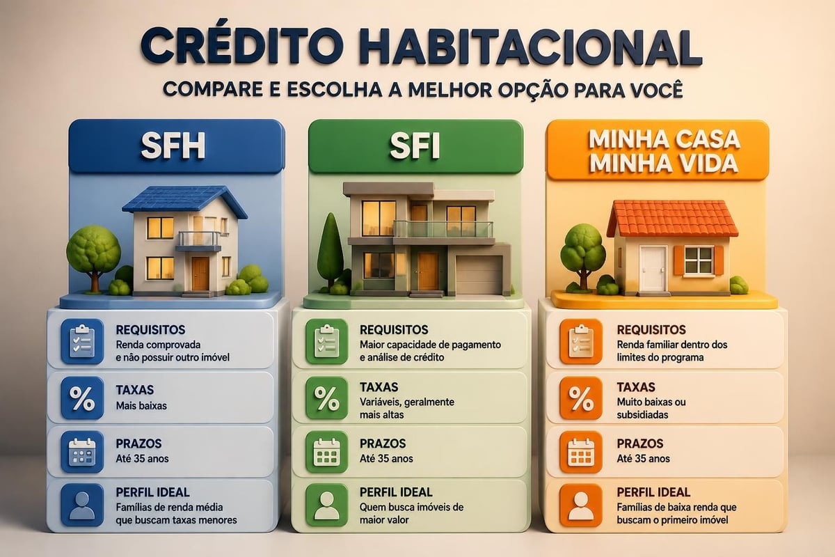 Estratégias de financiamento imobiliário
