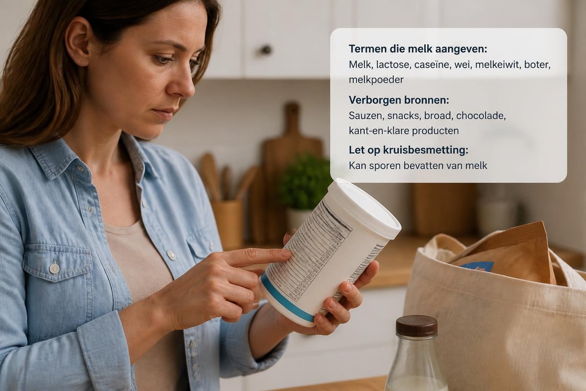 Etiketlezing bij koemelkallergie