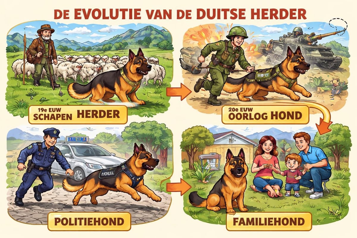 Duitse herder historische rollen