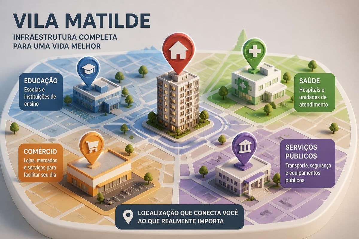 Mapa de serviços Vila Matilde