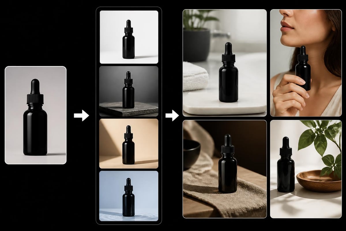 AI product image workflow