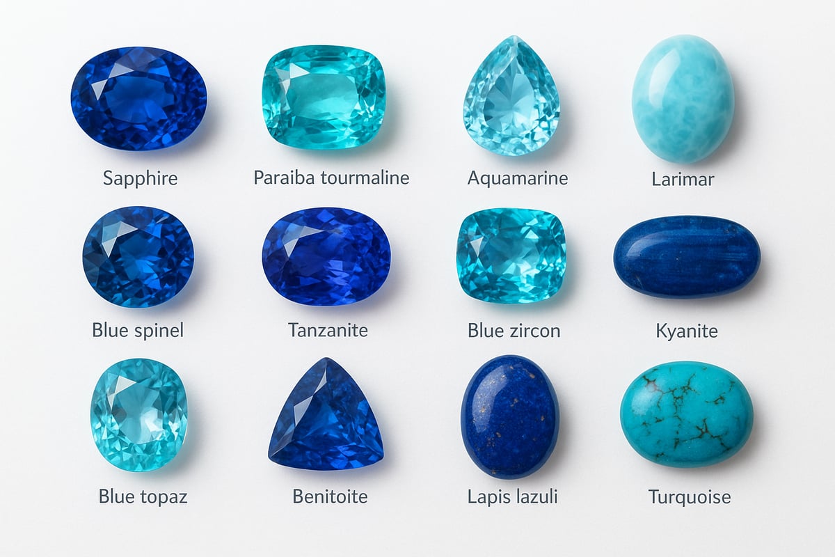 12 Stunning Blue Gemstone Types to Discover in 2025