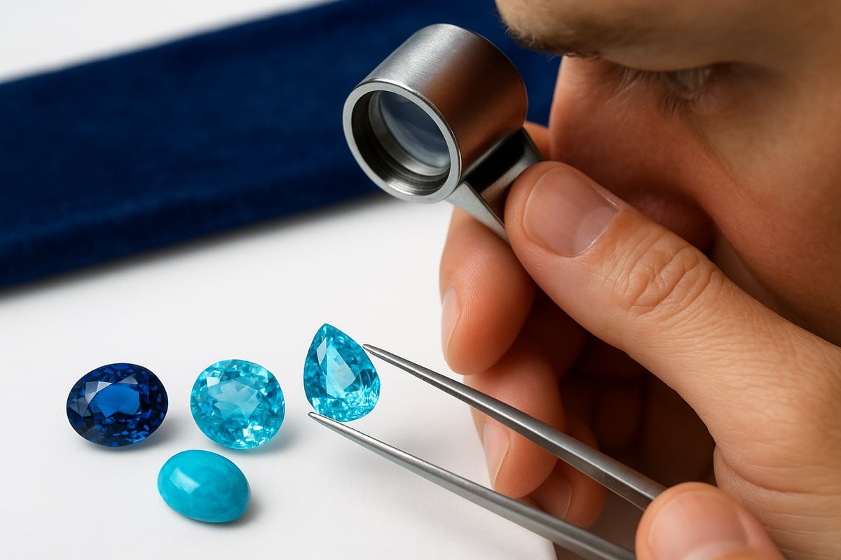 How to Evaluate Blue Gemstones: Color, Clarity & Durability