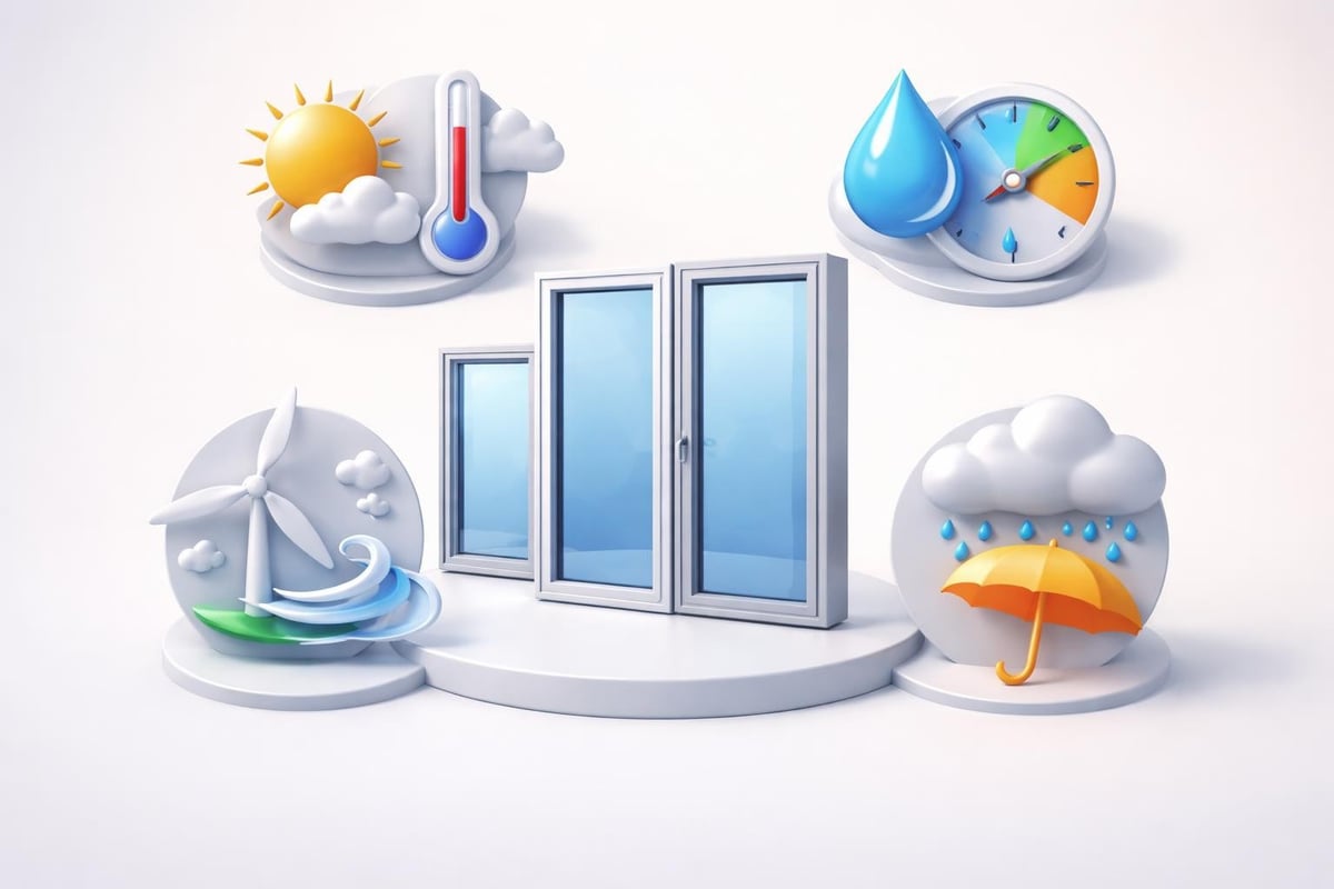 Climate considerations for windows