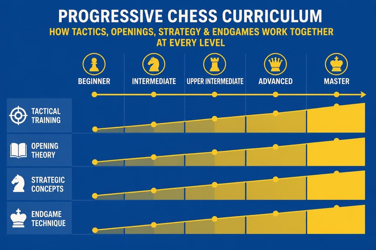 Chess academy curriculum structure