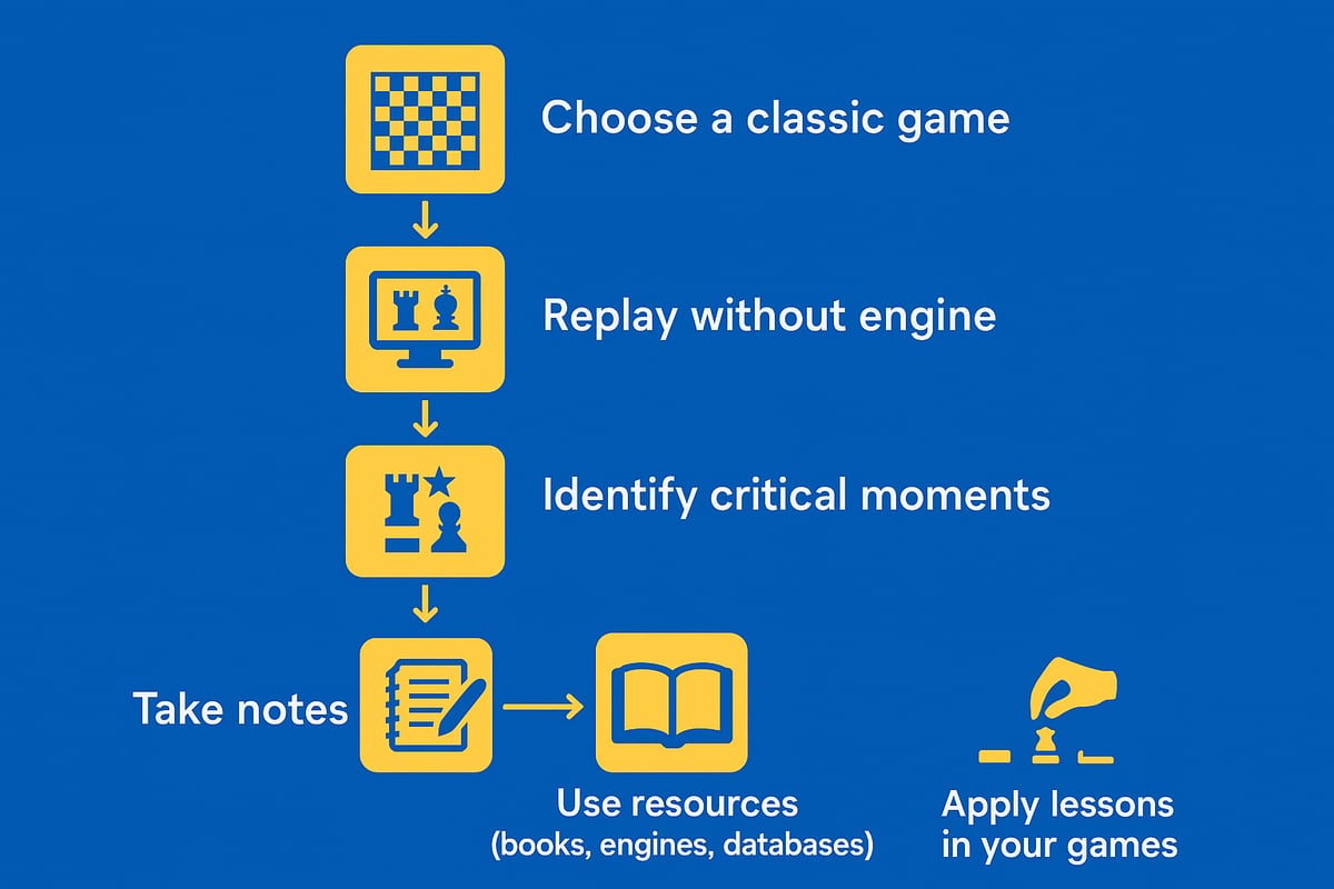 How to Analyze and Learn from Essential Chess Games
