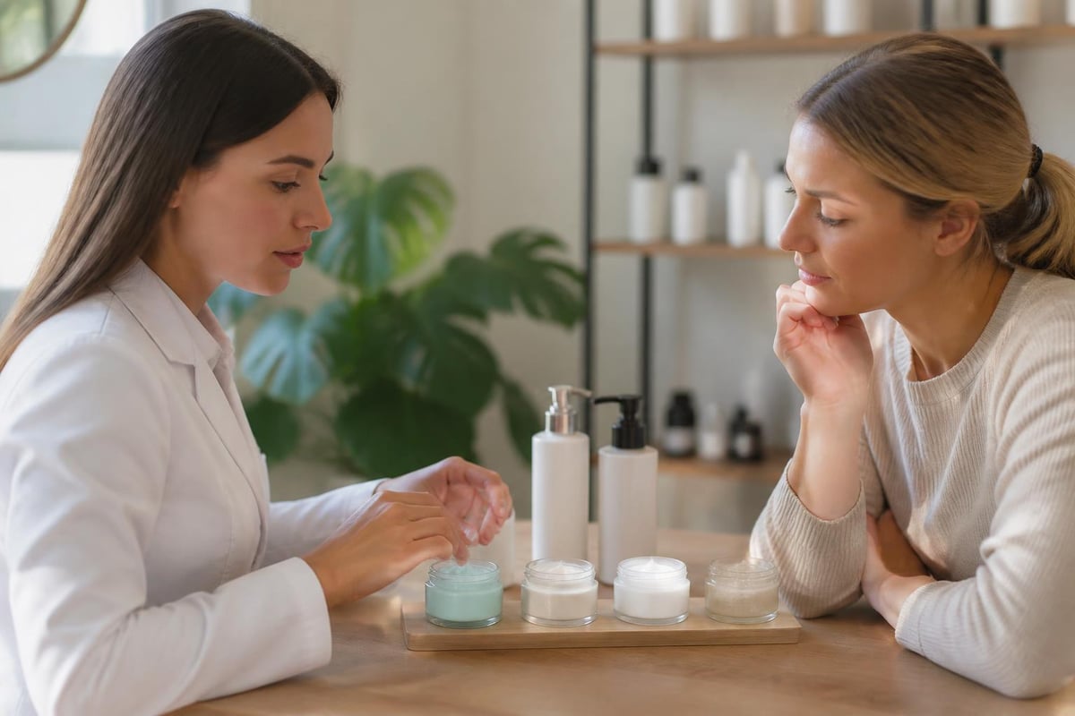 Matching creams to skin types