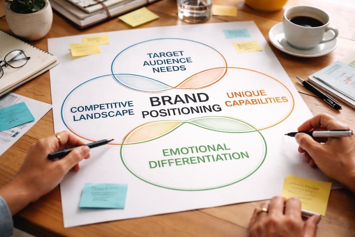 Brand positioning matrix