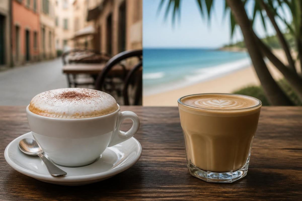 Evolution historique du cappuccino et flat white