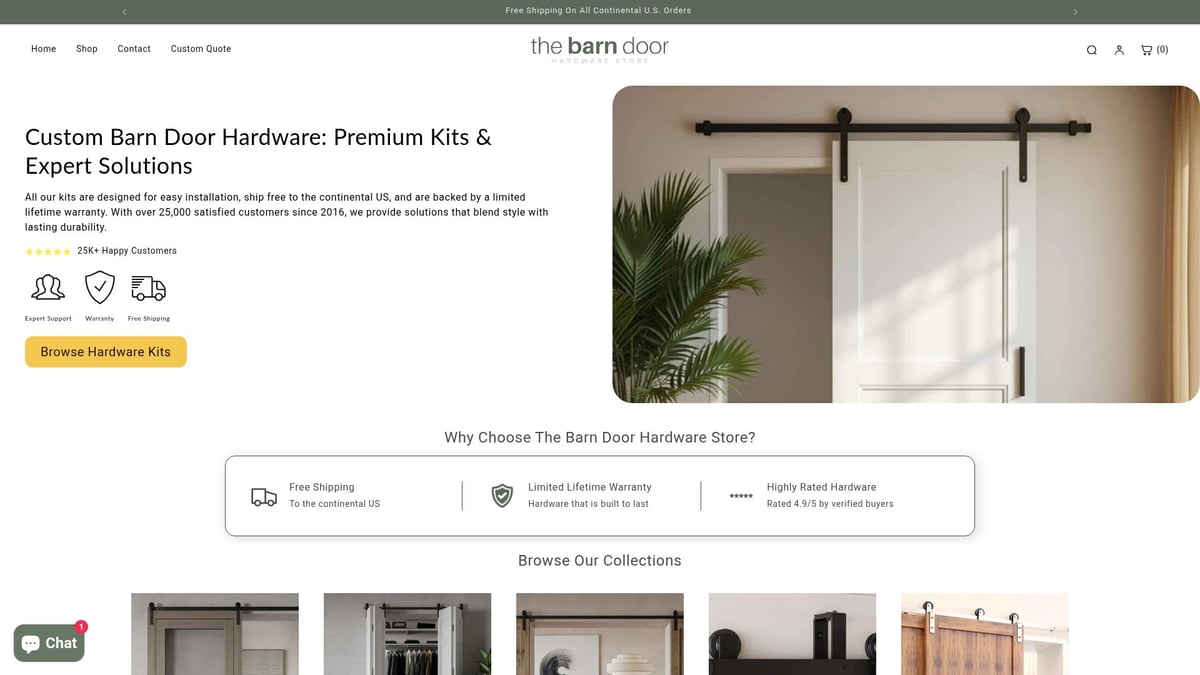 9 Essential Top Rated Barn Door Hardware Picks for 2025 - The Barn Door Hardware Store Classic Sliding Kit
