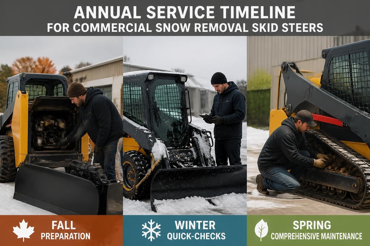 Seasonal maintenance calendar