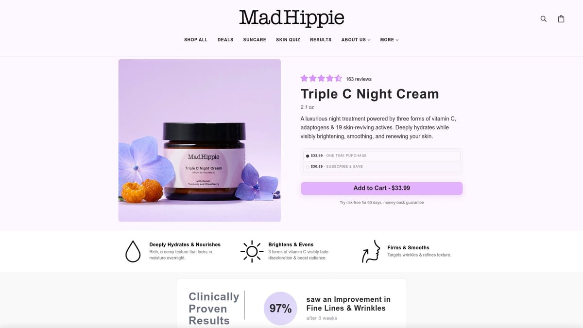 7 Amazing Best Night Moisturizer for Sensitive Skin Picks 2026 - Mad Hippie Triple C Night Cream
