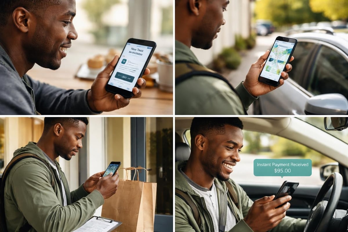 Gig economy task management