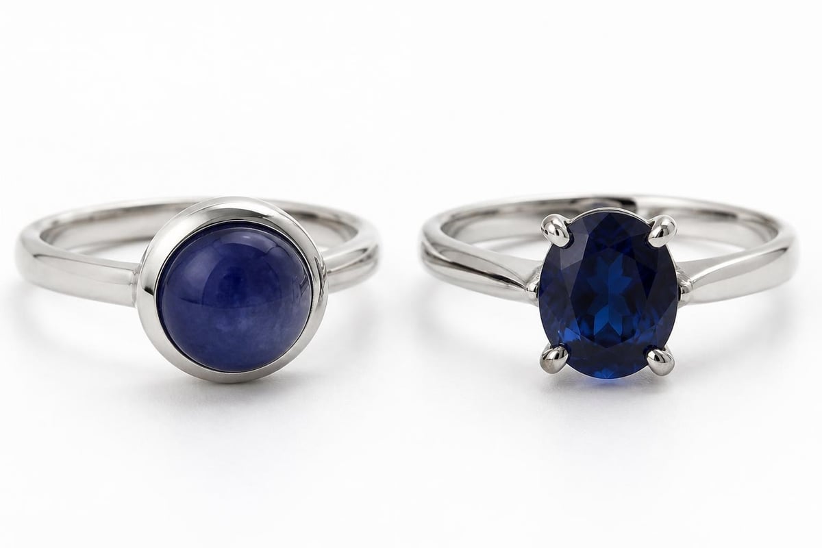 Blue gemstone jewelry applications