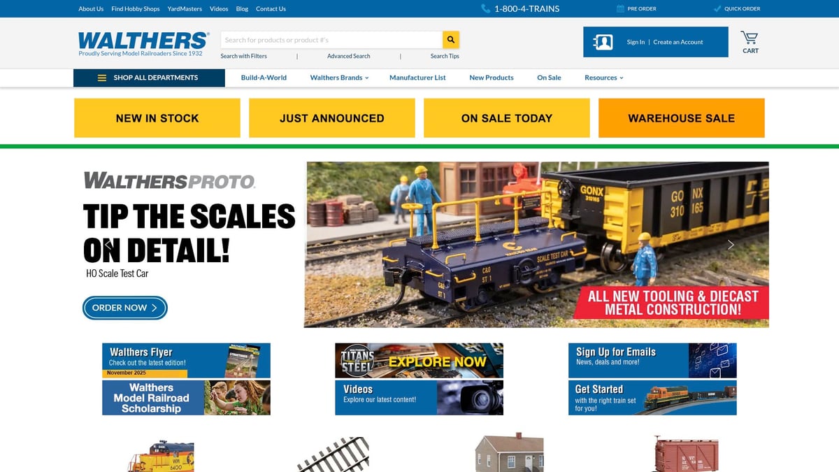 9 Essential Best Online Model Train Store Picks for 2025 - Walthers