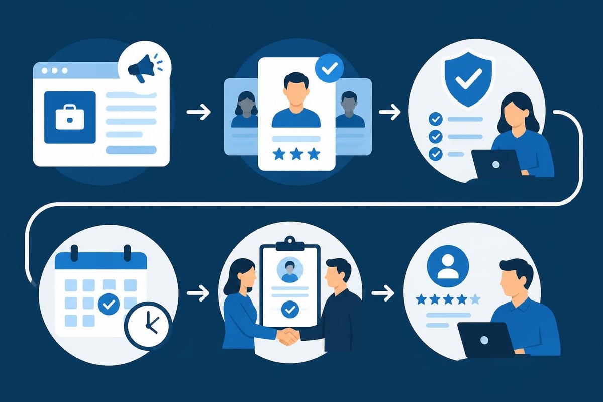 Staff augmentation software workflow