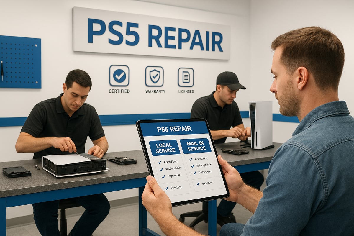 How to Choose the Right PS5 Repair Shop