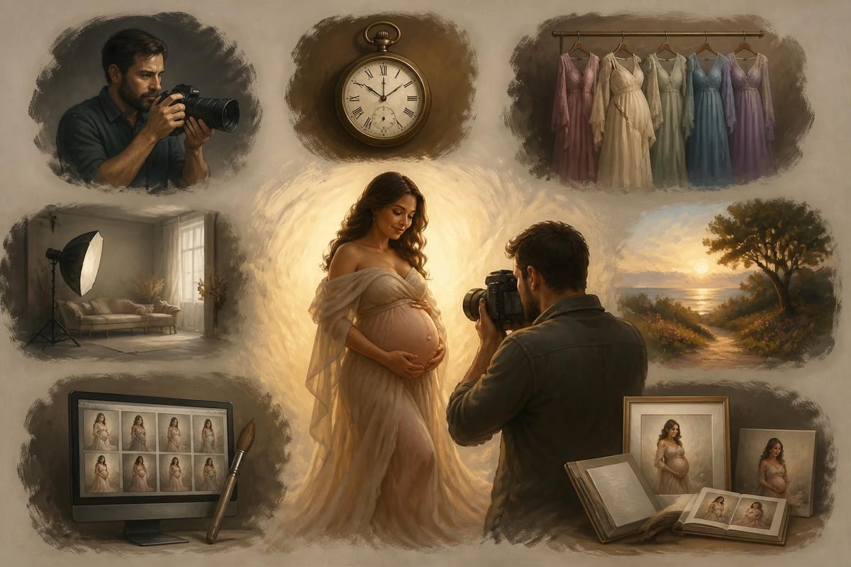 Maternity photography pricing factors