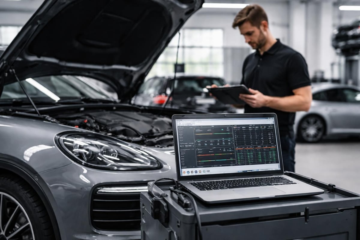Porsche diagnostic process