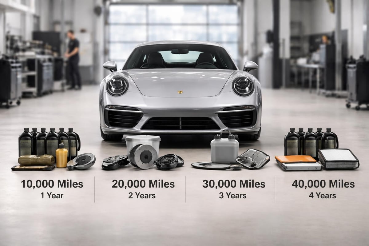 Porsche maintenance schedule