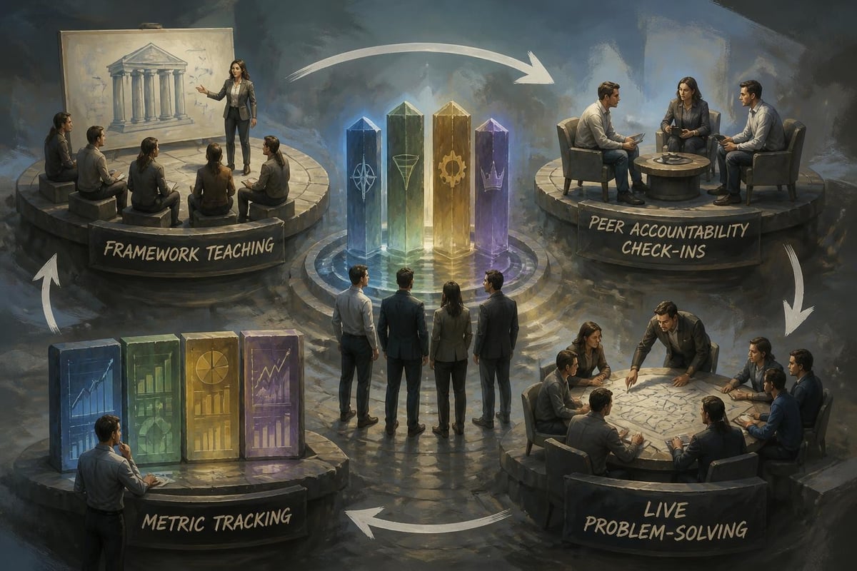 Group coaching structure