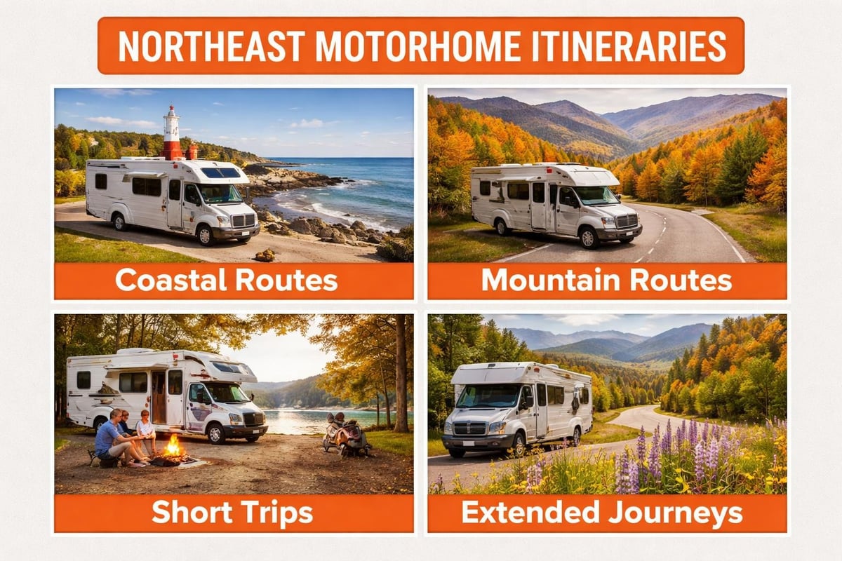 New England travel routes