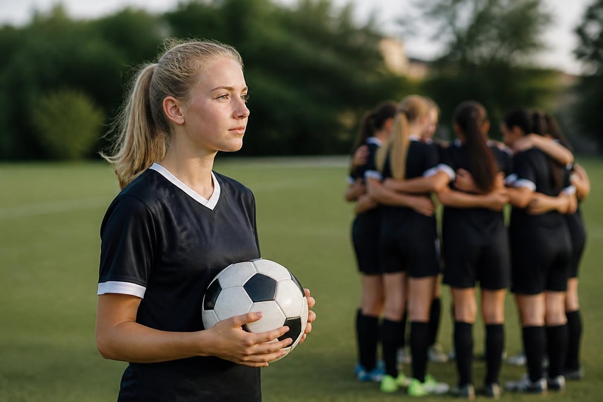 Mental development in soccer training