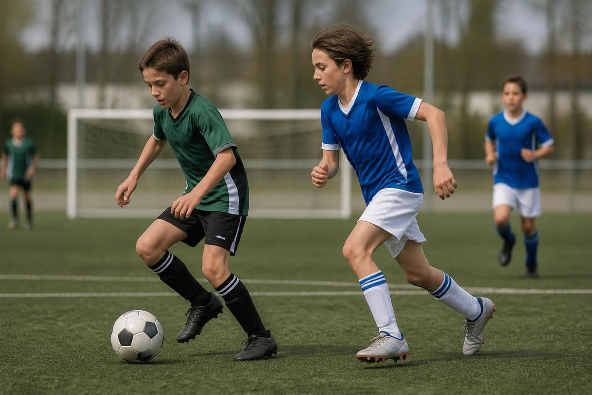 Age-appropriate soccer training progression