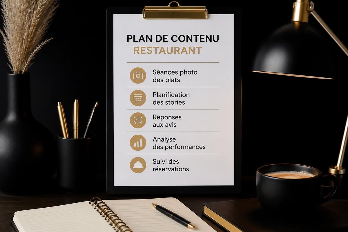 Restaurant social workflow