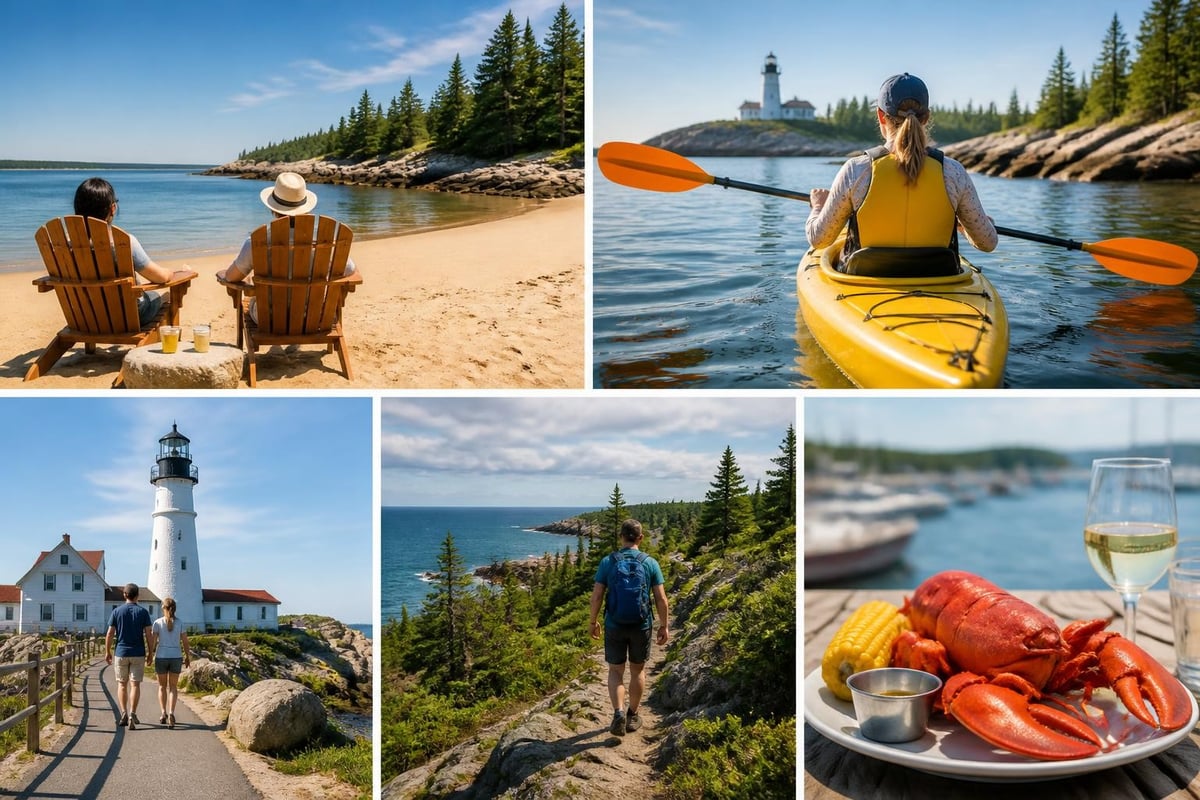 Maine outdoor activities