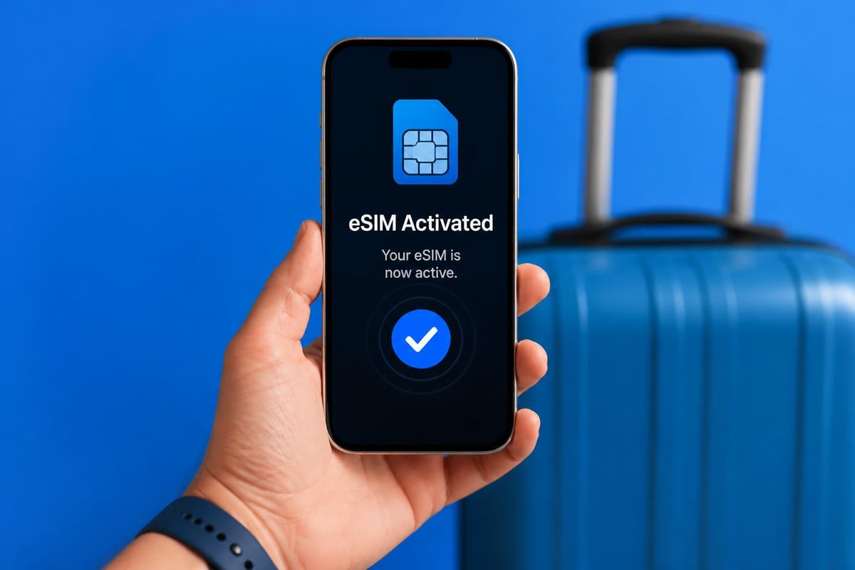 ESIM activation process
