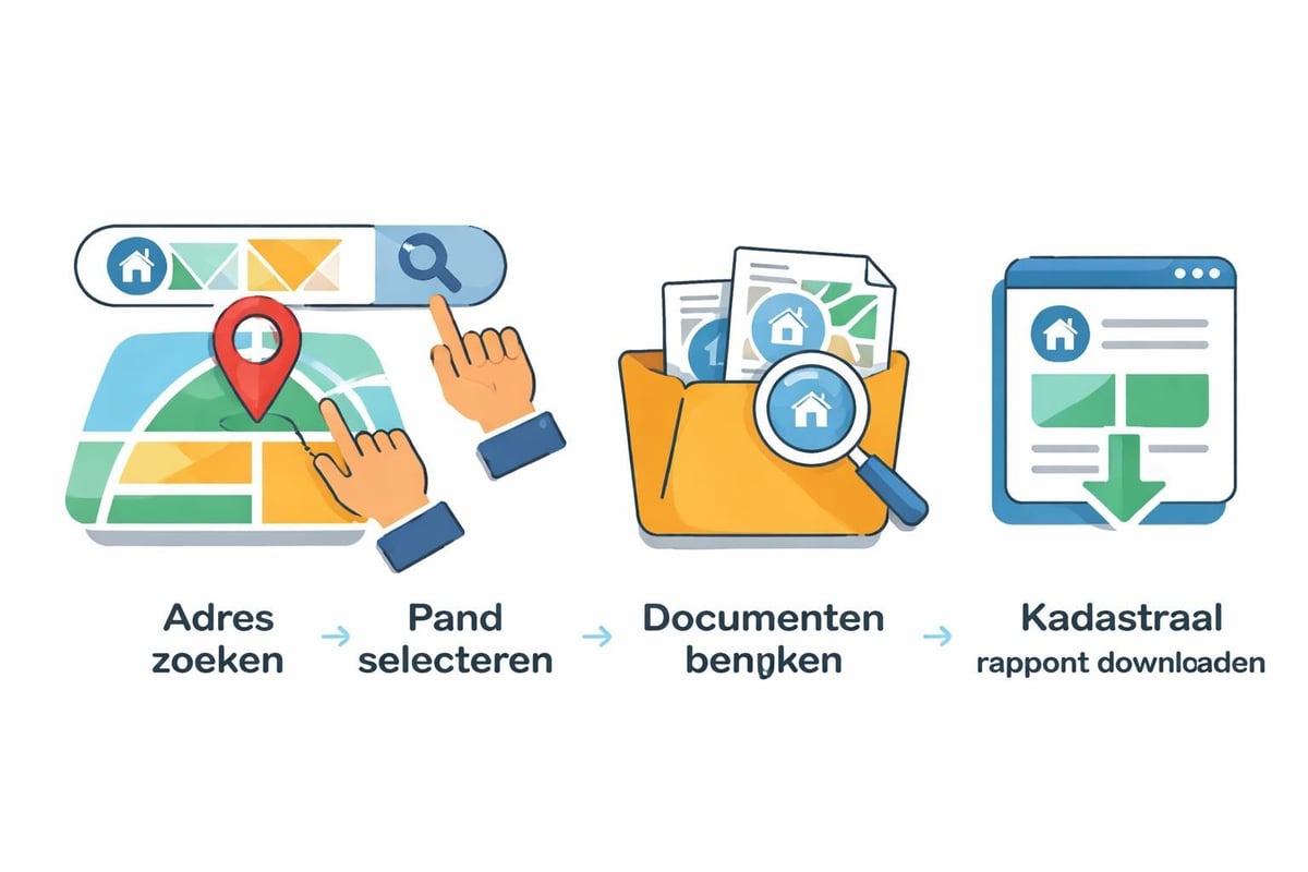 Kadaster opzoeking proces