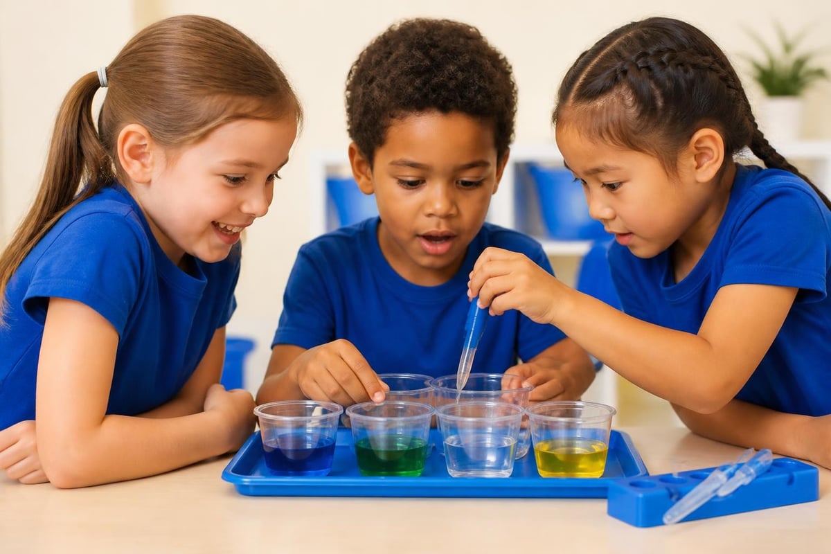 STEM learning for kindergarten
