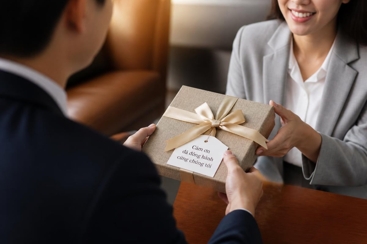 Tác động của quà tặng đến nhận thức thương hiệu