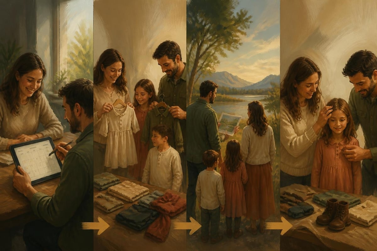 Photography session planning timeline