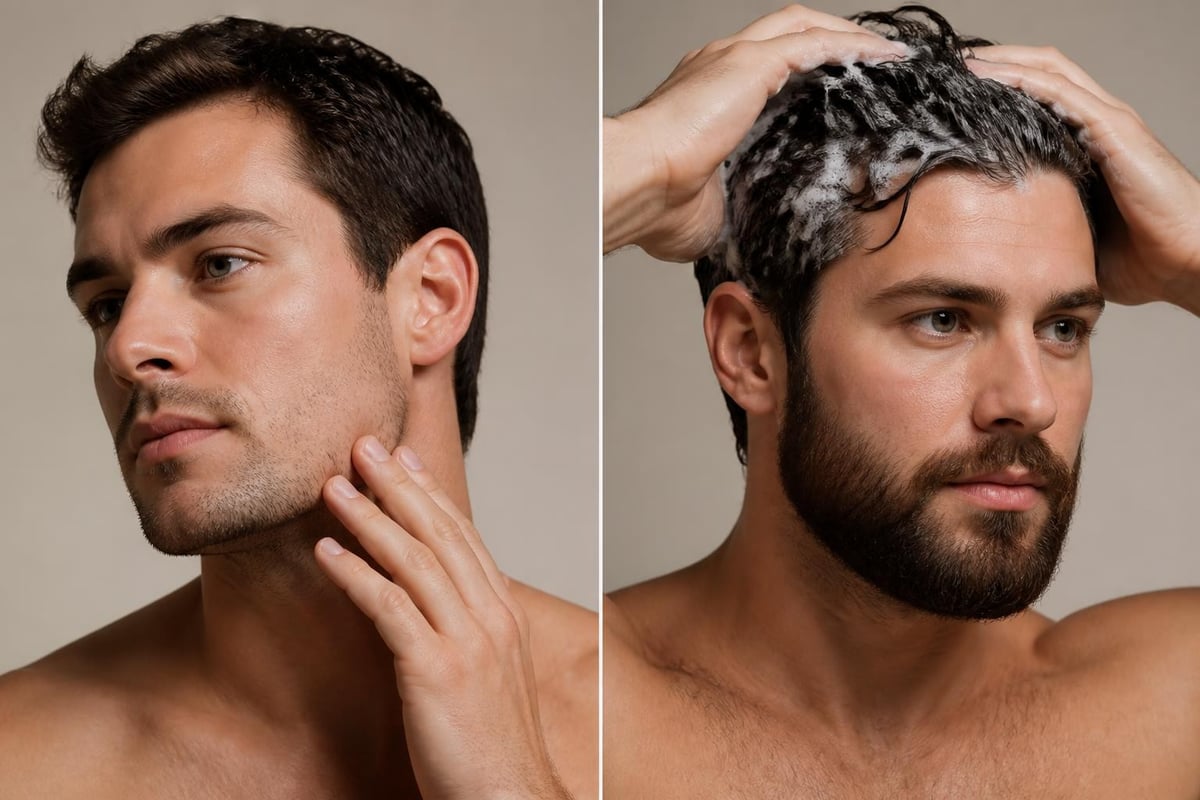 PH levels of facial skin versus scalp