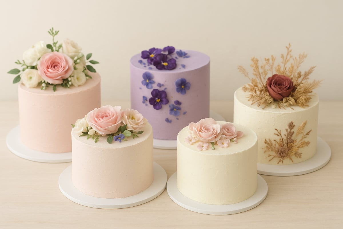 Materialien & Techniken für Blumendeko auf Torten