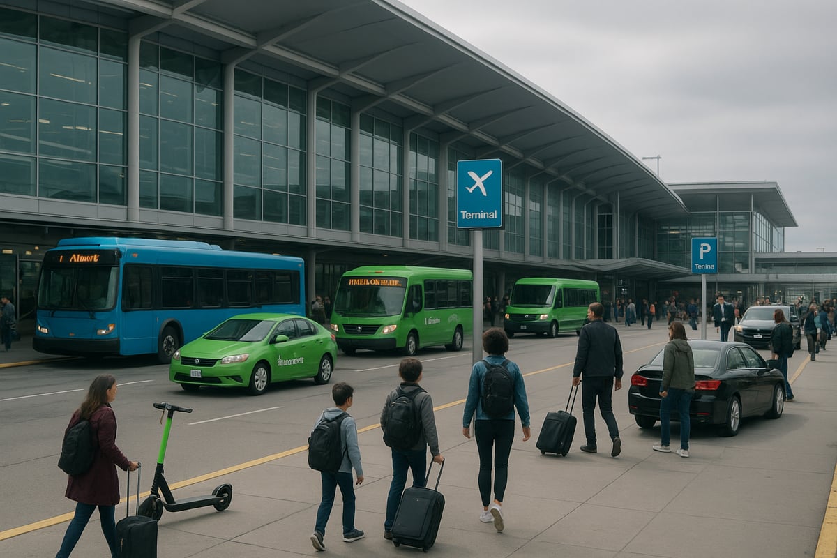 Comparing Major Airport Transportation Modes: Pros, Cons, and Costs