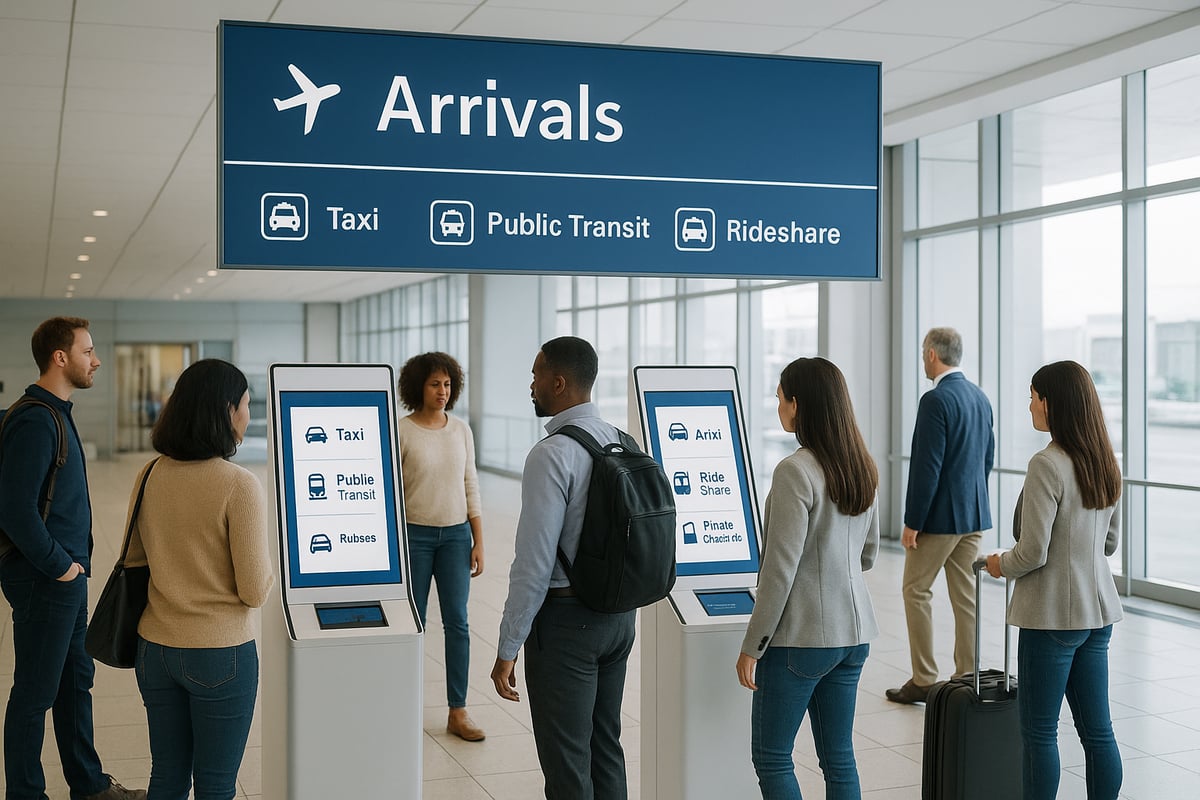 Step-by-Step: How to Choose the Best Transportation From the Airport