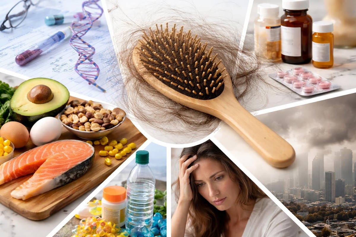 Hair thinning causes and factors