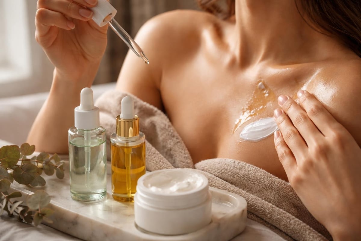 Layering body care products